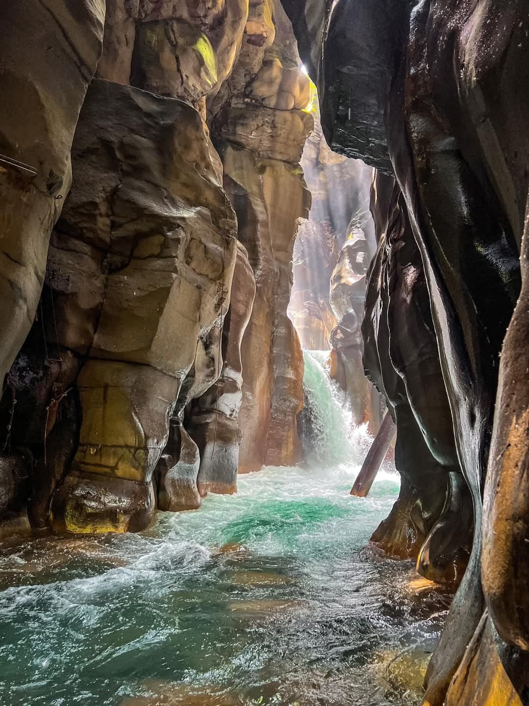 Waterfall catarata El Santuario in Upala, Costa Rica