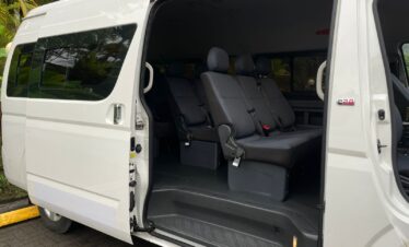 Modern and secure shuttle service Costa Rica